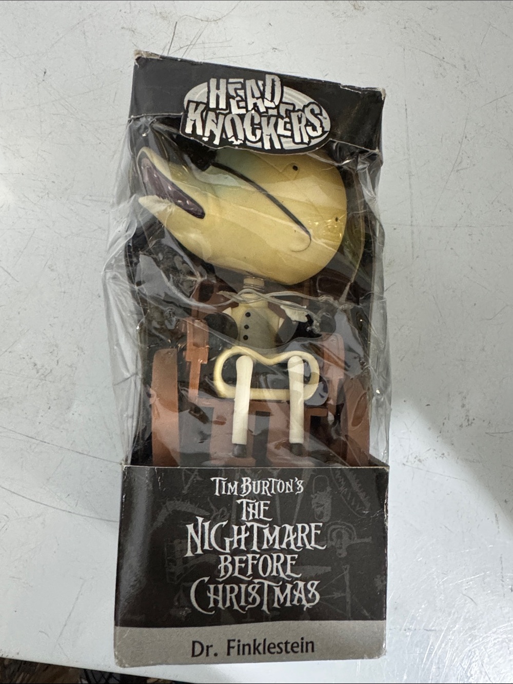 The Nightmare Before Christmas Dr. Finklestein Figure - (Cream/Brown)